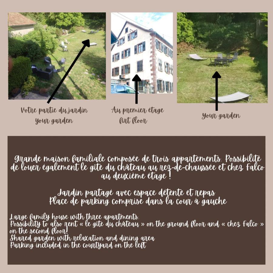 Ferienwohnung Gite Chez Lulu Proche Du Chateau De Schirmeck Exterior foto