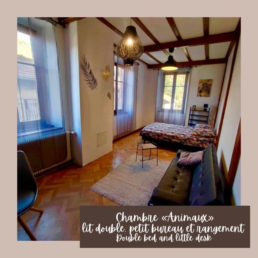 Ferienwohnung Gite Chez Lulu Proche Du Chateau De Schirmeck Exterior foto